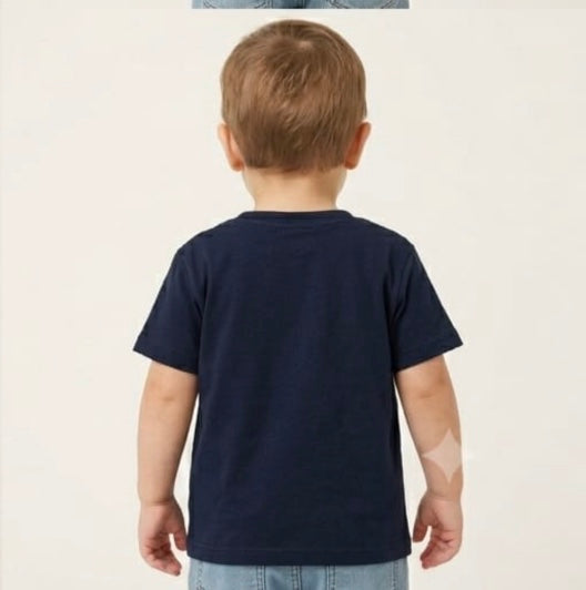 Kids' PAW Patrol "Chase & Marshall" Hero Graphic T-Shirt – Navy Blue
