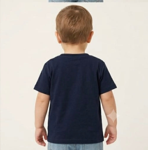 Kids' PAW Patrol "Chase & Marshall" Hero Graphic T-Shirt – Navy Blue