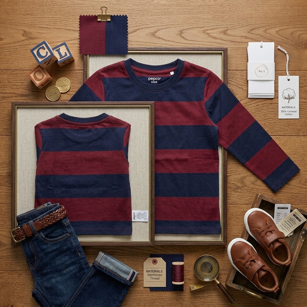 Striped Long-Sleeve T-Shirt