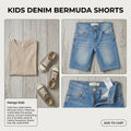 Denim Bermuda Shorts
